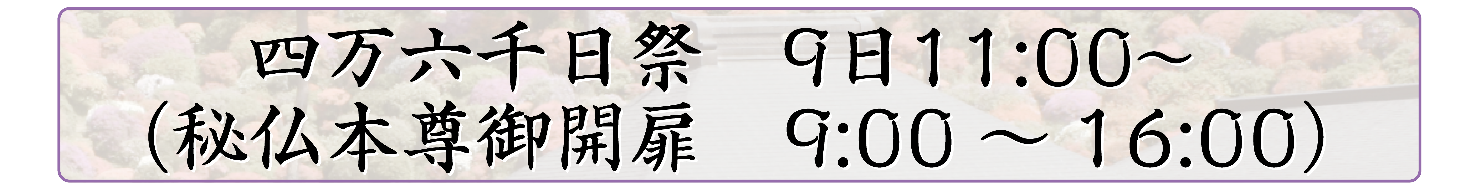 行事内容